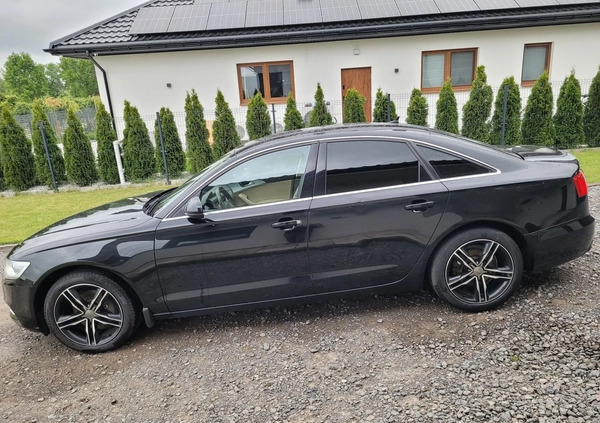 Audi A6 cena 47500 przebieg: 249000, rok produkcji 2012 z Siedlce małe 154